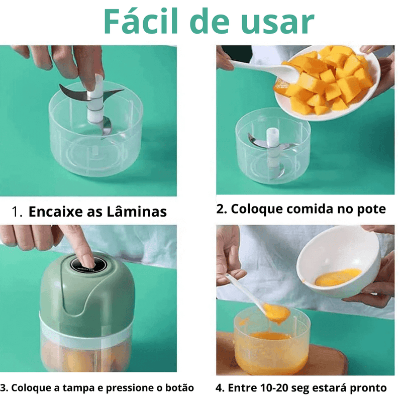 Mini Processador de alimentos Cut Fast